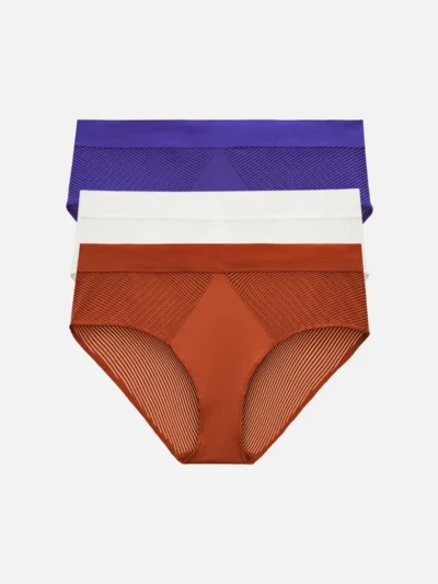 Shadow Stripe Mid-Rise Brief